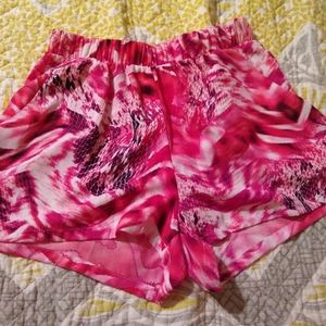 Snakeskin Print Shorts